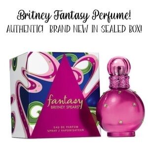 Fantasy by Britney Soears Perfume!  New in Sealed Box!  1 oz.
